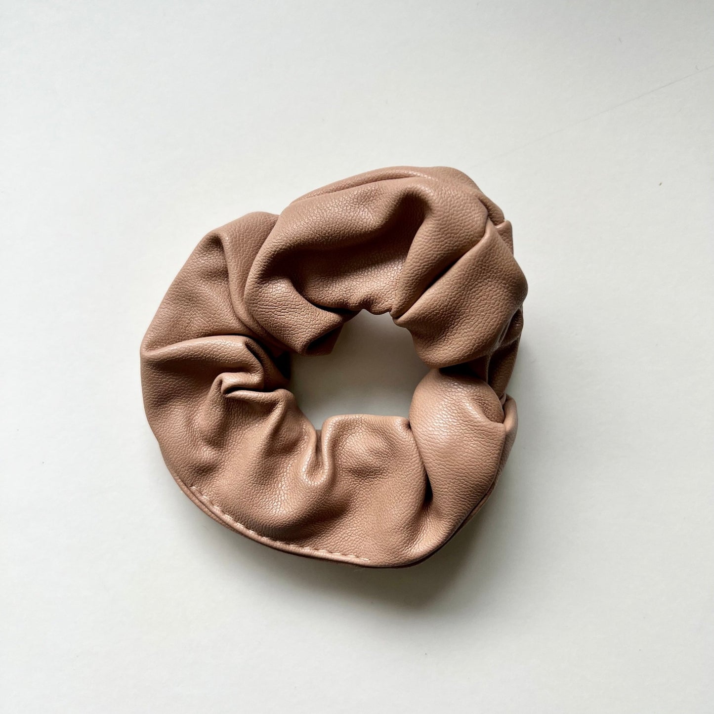 Vegan Leather Hair Scrunchy - Index By Dex