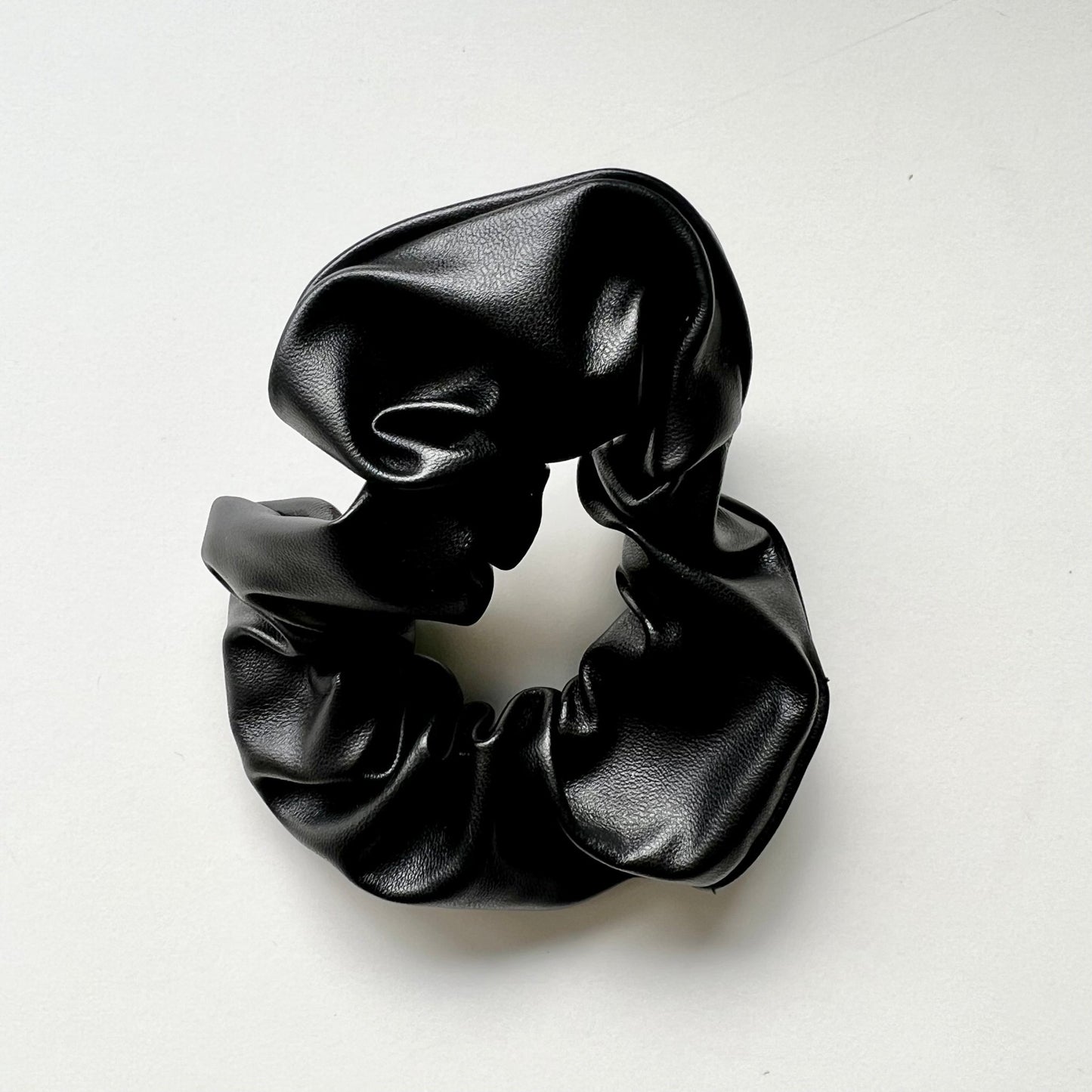 Vegan Leather Hair Scrunchy - Index By Dex