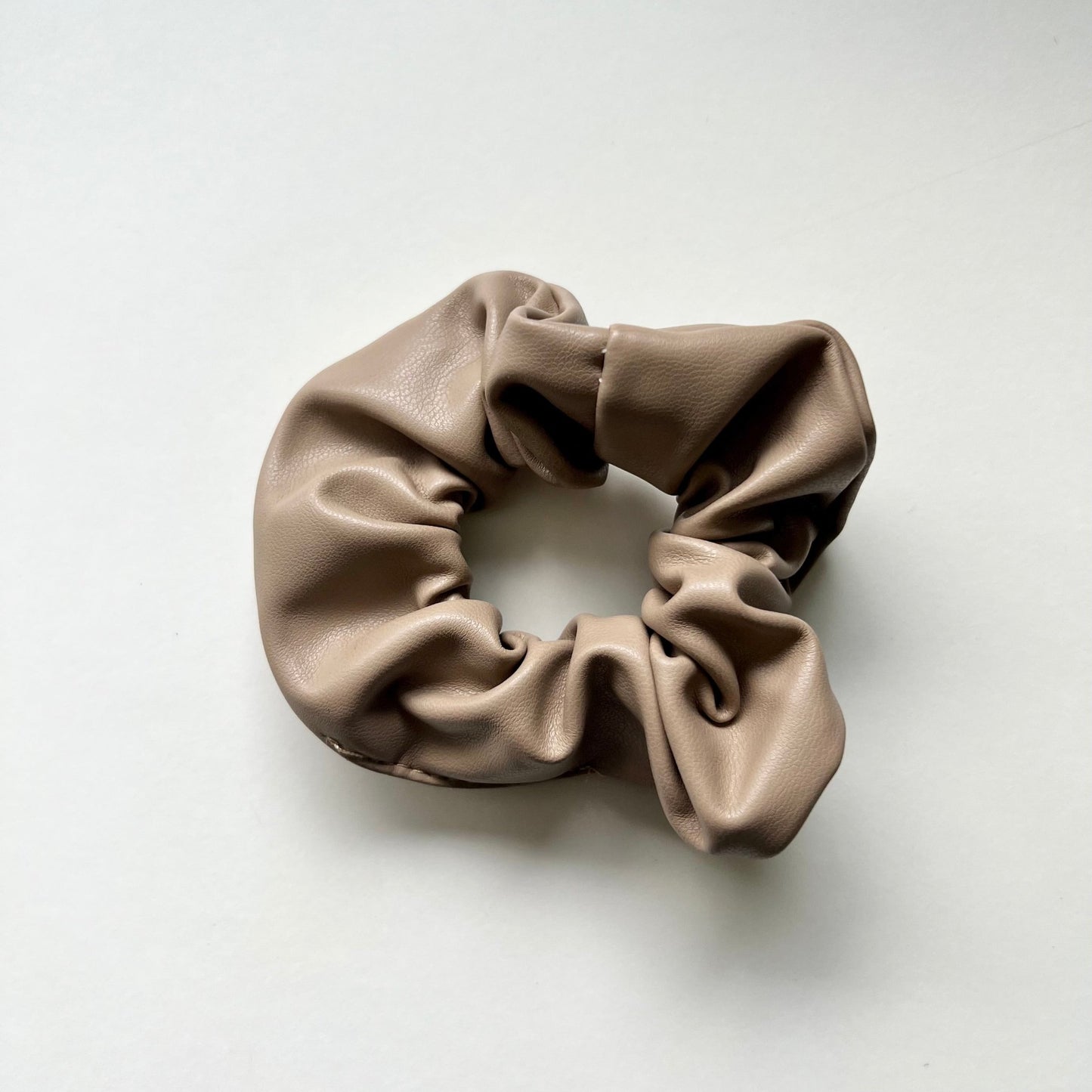 Vegan Leather Hair Scrunchy - Index By Dex