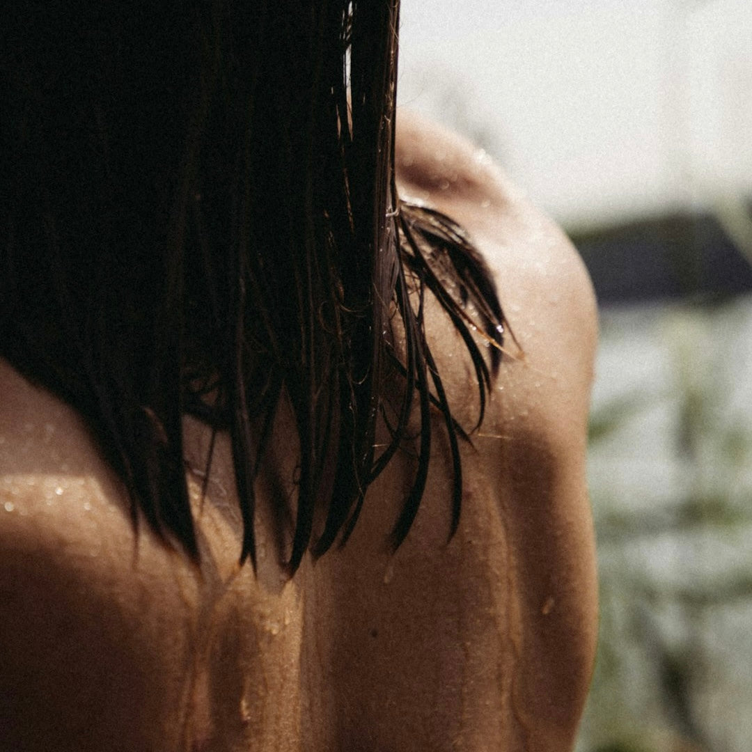 simple 3 product hair routine for healthy shiny hair