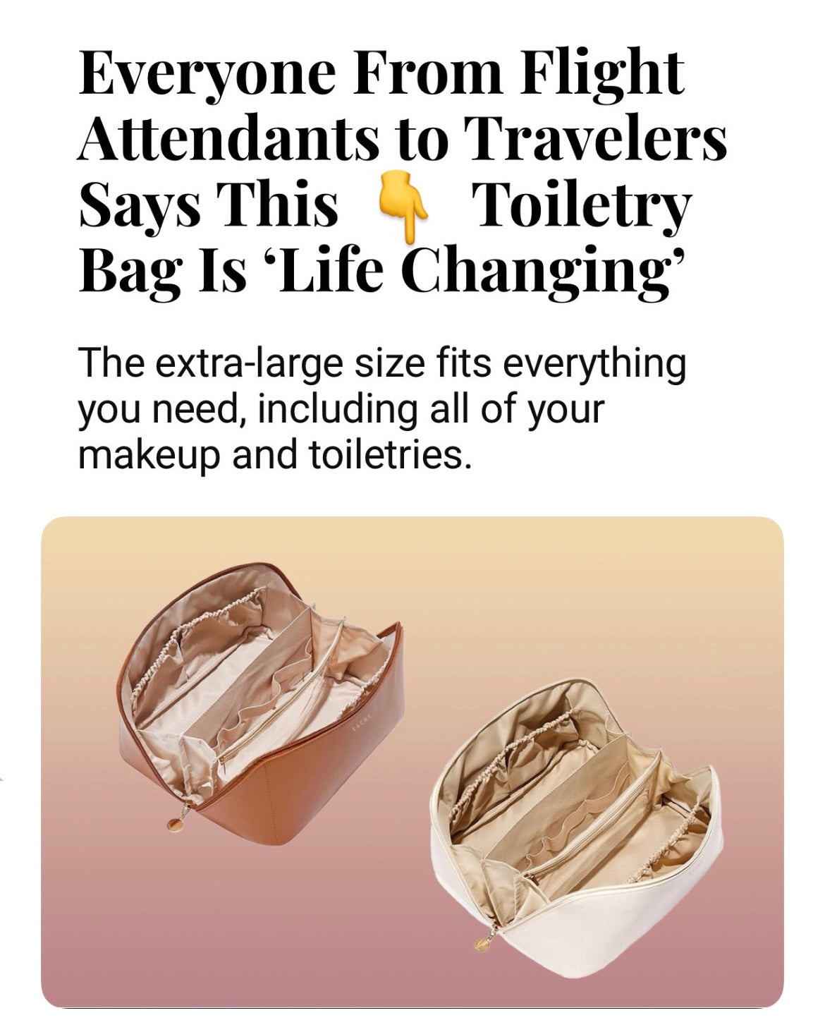 Deluxe Travel Bag