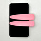 Solid Hair Clips (2 pc)