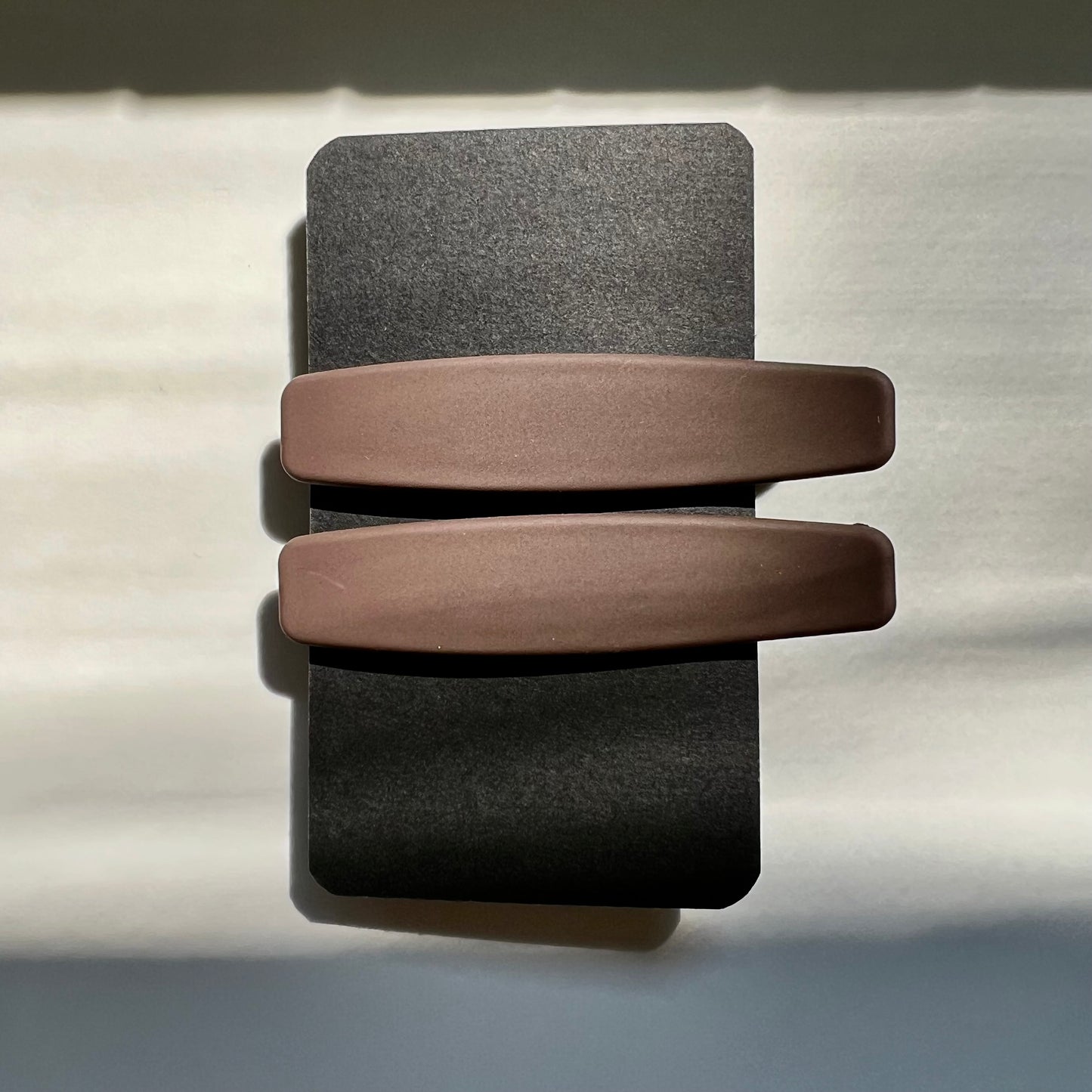 Solid Hair Clips (2 pc)